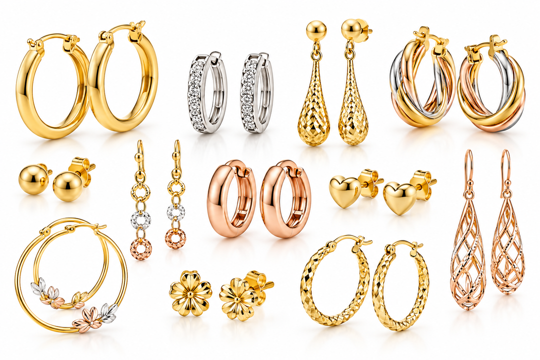 14K Gold Earrings
