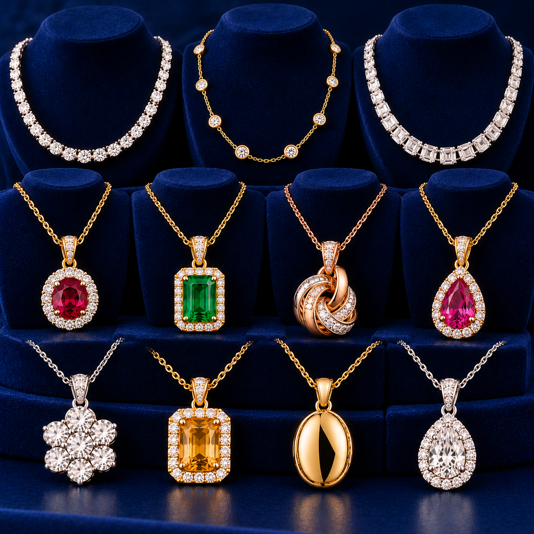 18K Gold Necklaces