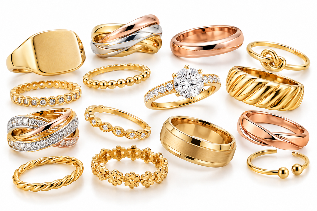 14K Gold Rings