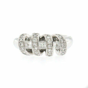 1.00 CT Diamonds in 18K White Gold Wedding Band Ring