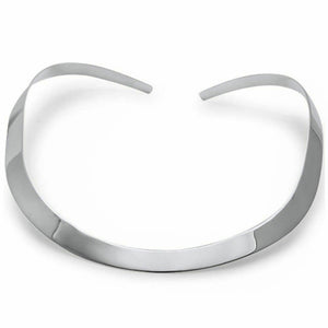 Solid 925 Sterling Silver Choker 4mm,5mm,7mm,10mm Necklace Size 17" »N012