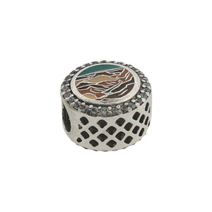 Pandora 925 Silver Grand Canyon "View of a Lifetime" Exclusive Button Charm