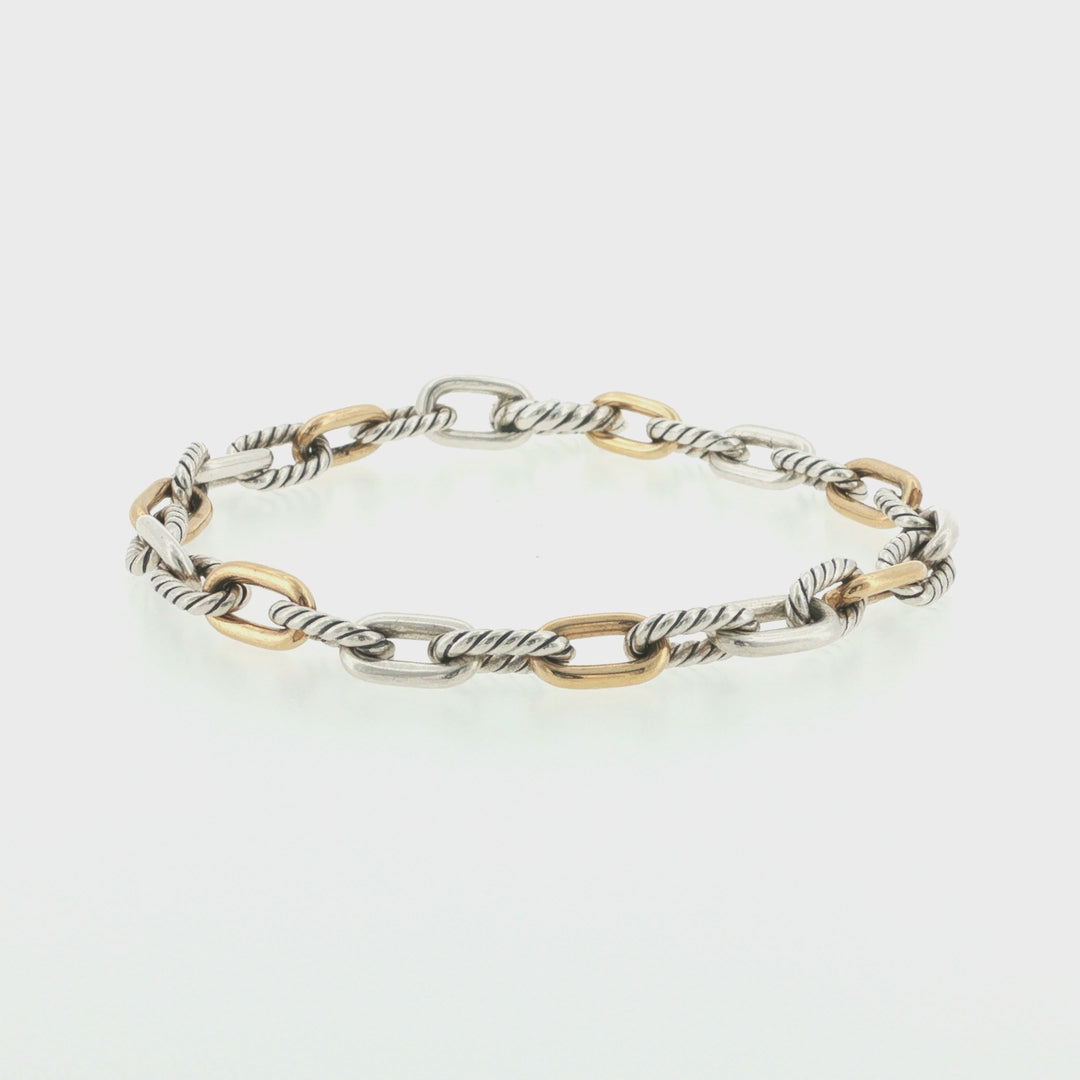 Tiffany &amp; Co. 18K Yellow Gold Diamond Knot Drop Earrings