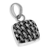 ¦Solid Sterling Silver Handmade BRAIDED Pendant MOM GIFT»P#31