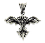 Brand New!! Unisex Solid Sterling Silver Bali Power WING Pendant»P28