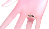 Beautiful 925 Sterling Silver Feather Band Ring Size 4,5,6,7,8,9,10 »R2/24