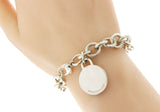 Tiffany & Co. Round Tag Charm Bracelet Size 6" » U210