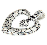 ¦Women's 925 Sterling Silver Double Heart Earring Pendant Set » S13