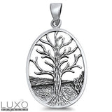 ▌Women's 925 Sterling Silver TREE OF LIFE Pendant »P18 VINTAGE DESIGN!!!