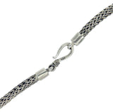 ▌Unisex 925 Sterling Silver Wheat TULANG NAGA Bali Chain Size 16" to 36" » CH210