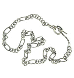 ¦Women's 925 Sterling Silver Bali Link 9MM Chain Necklace » CH13