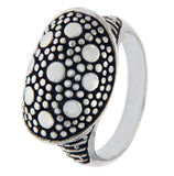 Designer 925 Sterling Silver Pebble Ring Size 7 »R19