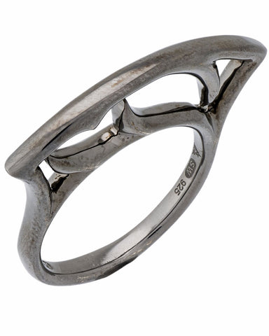 Stephen Webster 925 Sterling Silver Forget Me Knot Wave Ring Size 6,7,8 »$125