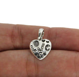 ▌925 Sterling Silver High Quality Handmade Love Hearts Pendant »P318