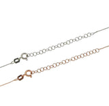 ▌Women's 925 Sterling Silver Opal Cross Necklace 16" to 18" »P518
