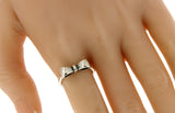 Beautiful 925 Sterling Silver Plain Bow Ring Size 4,5,6,7.8.9,10 »R416