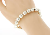 Tiffany & Co 925 Sterling Silver 10 mm Ball Bead Bracelet Size 6.5" » U212