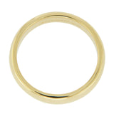 Authentic Tiffany & Co 18K Yellow Gold Wedding 4.5 mm Band Ring Size 8.75 »U116