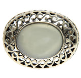 Solid Sterling Silver Oval MOP Ring»R124