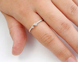 ▌925 Sterling Silver CZ Infinity Eternity Ring Band Size 4,5,6,7,8,9,1»R12/1