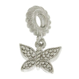 Judith Ripka 925 Sterling Silver Butterfly Bead Pendant »U46