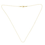 Auth Tiffany & Co 18K Yellow Gold Elsa Peretti Chain Size 18"» U219