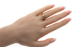 Authentic Tiffany & Co 18K Yellow Gold Infinity Band Ring Size 5.5 »U317-1
