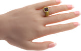 2.25 CT Pink Tourmaline & 0.26 CT Diamonds in 18K Gold Engagement Ring