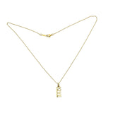 Tiffany & Co 18K Yellow Gold Love Necklace Size 16" » U220