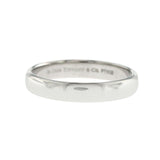 Auth Tiffany & Co. 1999 Platinum 950 Band Ring Size 14 »U313