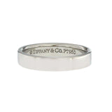 Auth Tiffany & Co. 1999 Platinum 950 Band Ring Size 7.5 » U421-3